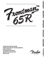 Fender Frontman-65R - Owners Manual 